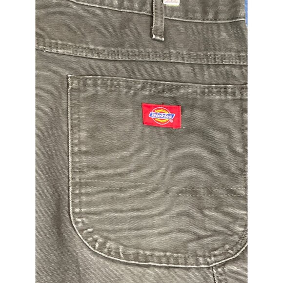Dickies Mens Relaxed Fit Olive Green Carpenter Pants 36x30 - Picture 3 of 7
